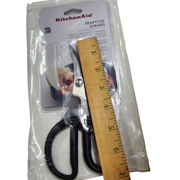 New KitchenAid Seafood shears Scissors Crab legs Lobster Crawfish Shrimp - Picture 2 of 5
